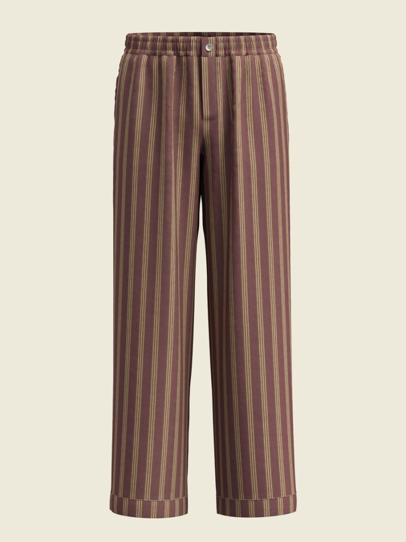Male Pantalon Lounge - Collection d'Impression en Bloc  , en coton doux pour 