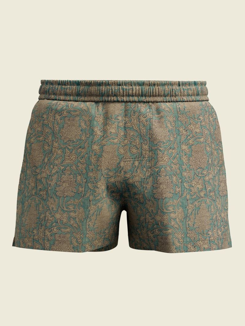 Male Boxershort - Blockprint Collectie  , gemaakt van zacht katoen voor 