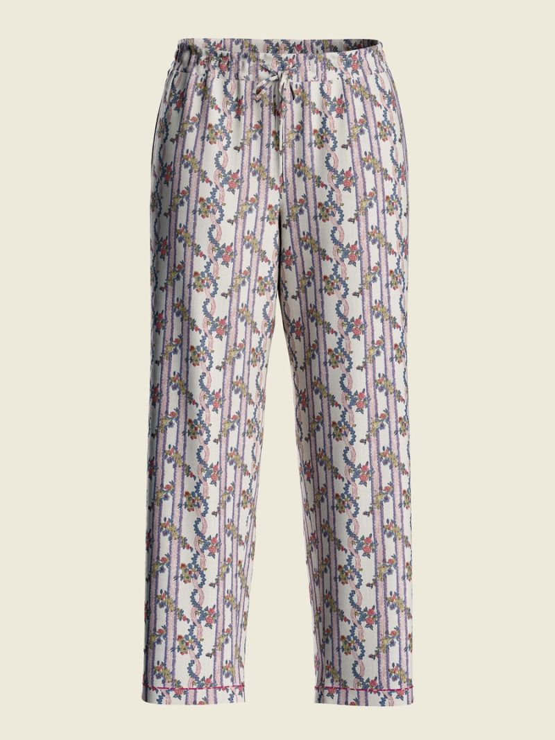 Female Lounge Pants - Block Print Collection  , made of soft cotton for 