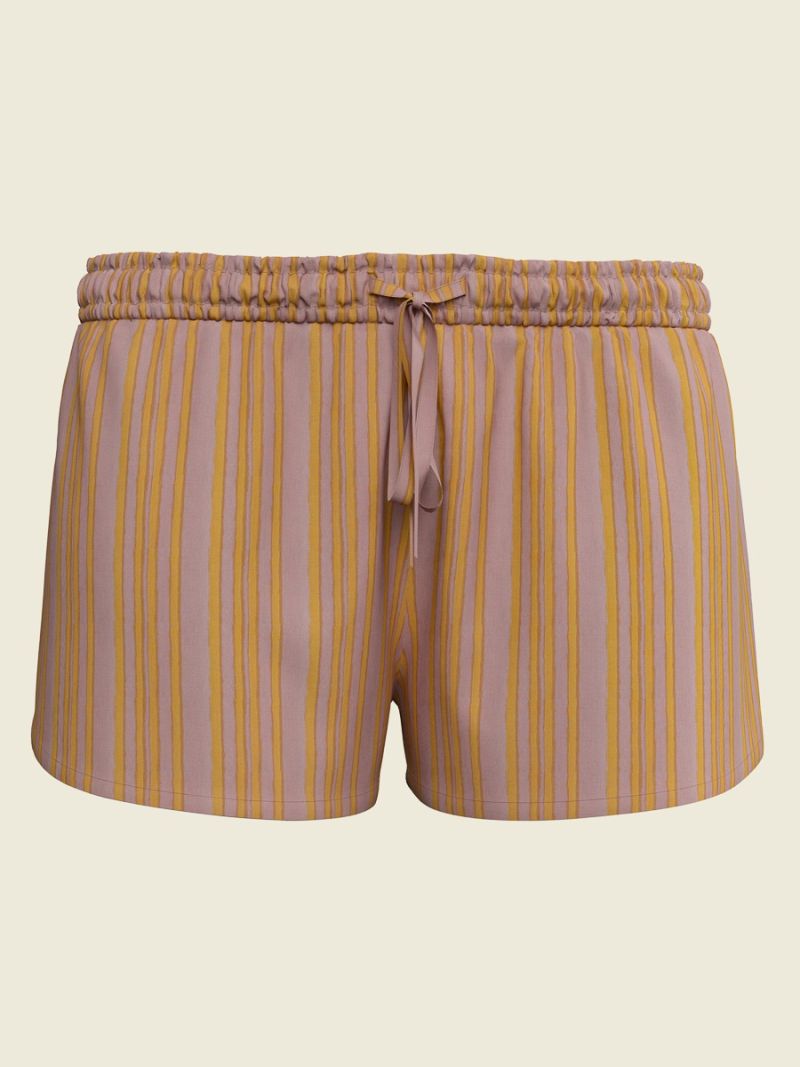 Female Boxershort Dames - Blockprint Collectie  , gemaakt van zacht katoen voor 