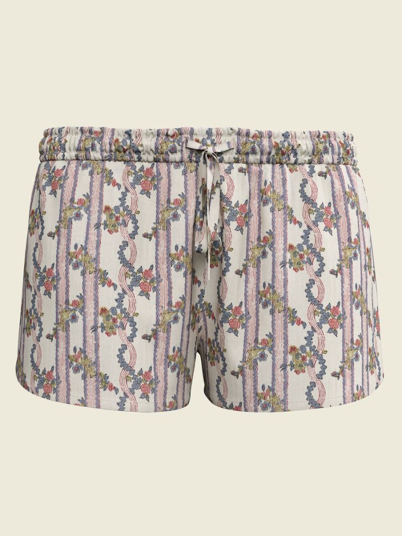 Female Boxer Short - Block Print Collection  , made of soft cotton for 