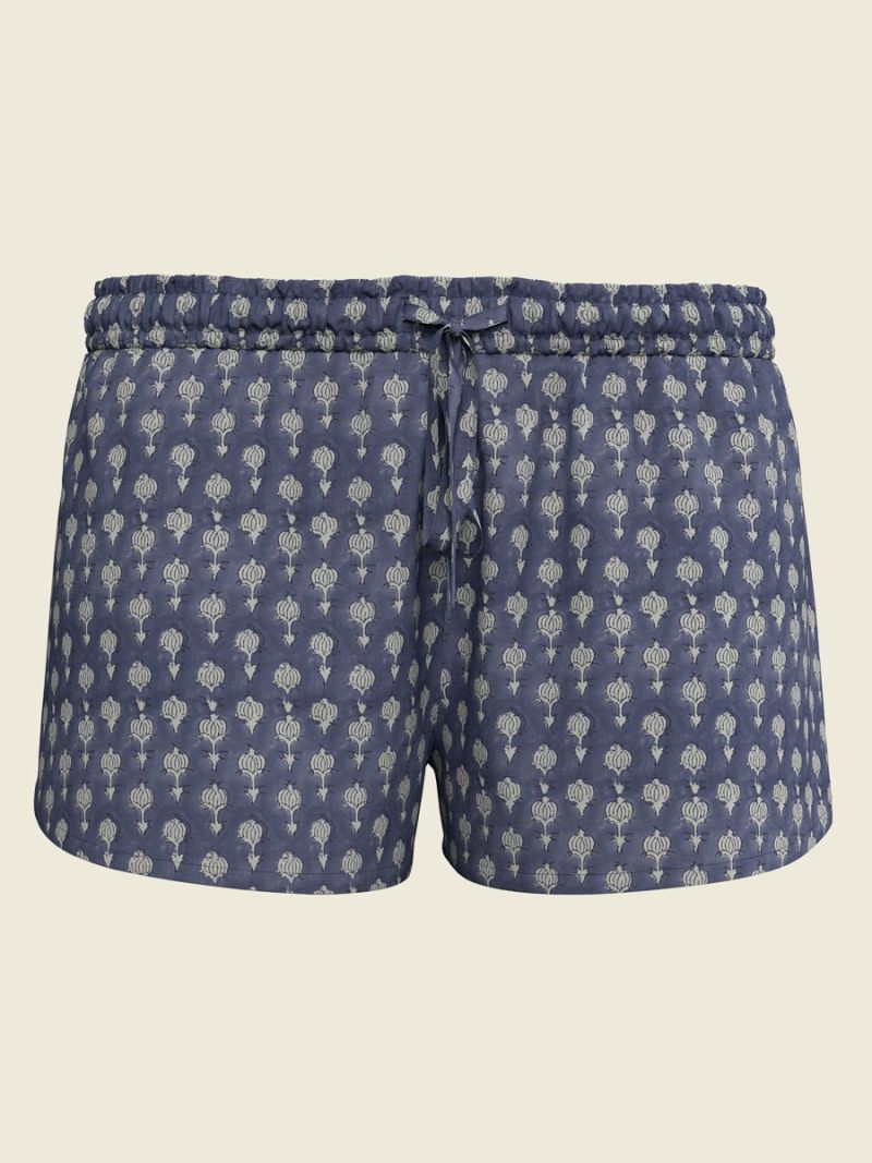 Female Boxershorts Damen - Blockdruck Kollektion  , aus weicher Baumwolle für 