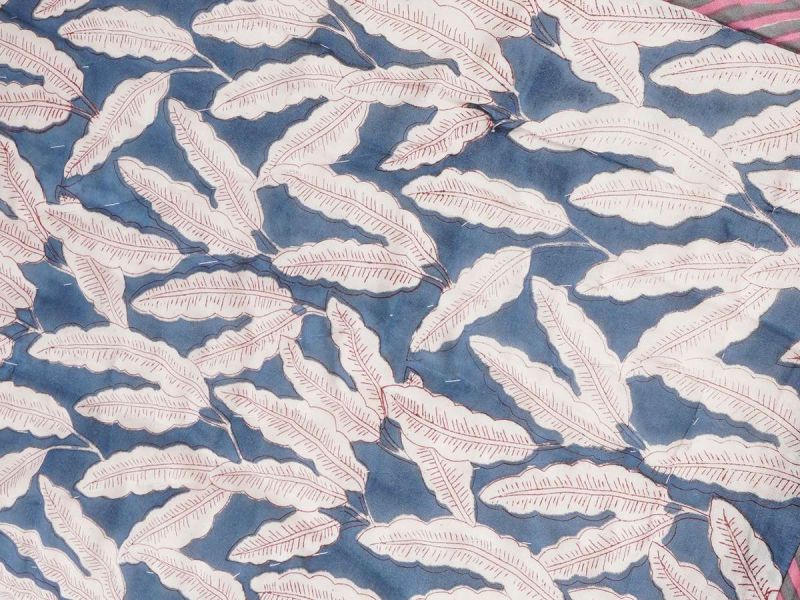 Unisex Édredon - Blue Feathers  , en coton doux pour 