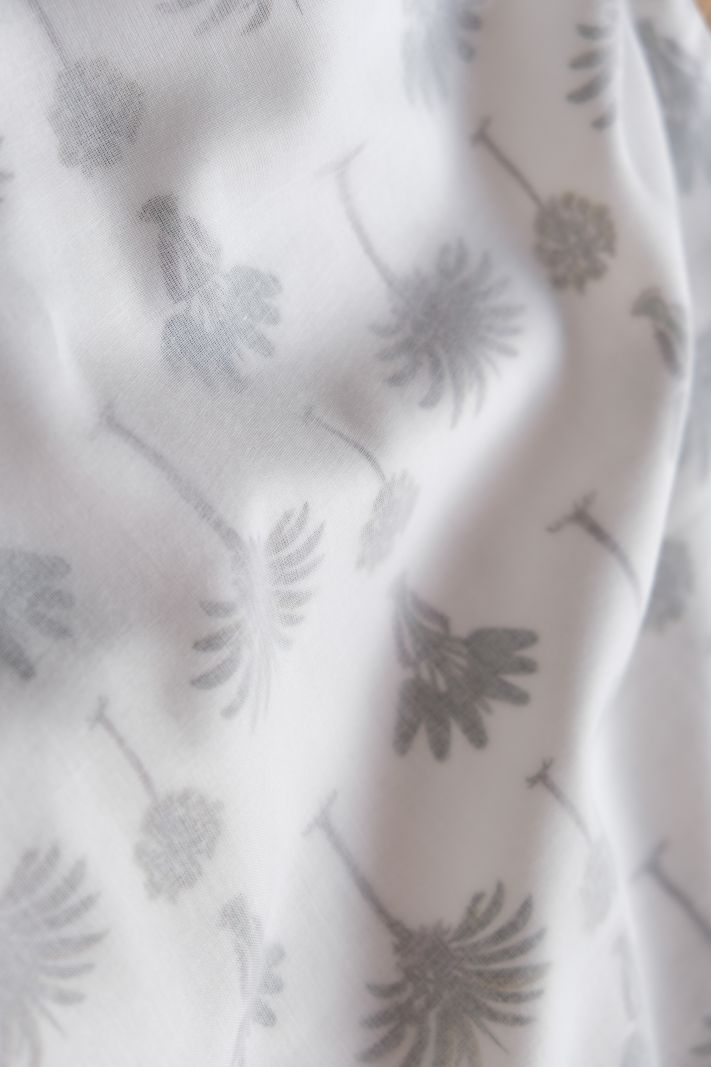 Female Night Set - Palm - The Cotton Cashmere Collection  , gemaakt van zacht katoen voor 