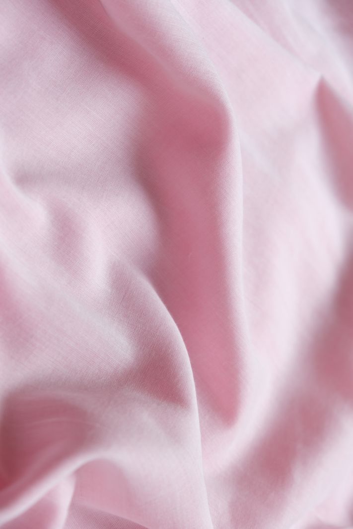 Female Pyjama V-neck - Pink - The Cotton Cashmere Collection  , made of soft cotton for 