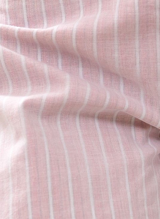 Female Pyjama V-neck - Jaipur Red Stripe - The Cotton Cashmere Collection  , made of soft cotton for 