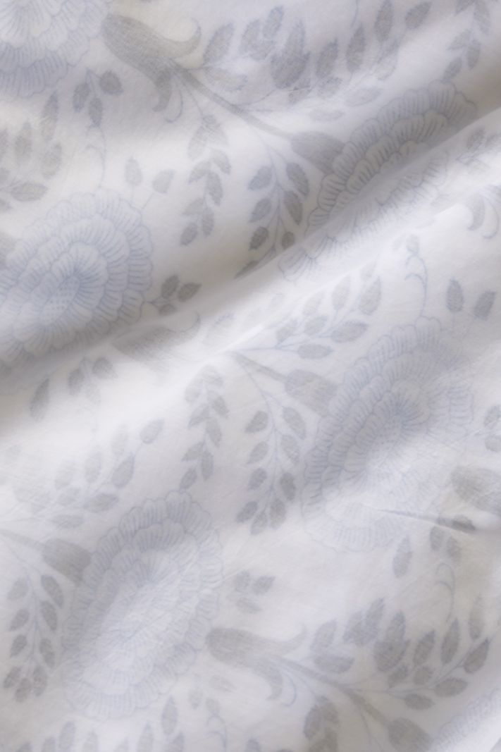 Unisex Baby Onesie - Blue Aster - The Cotton Cashmere Collection  , en coton doux pour 