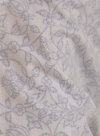 Unisex Fitted Sheet - Lodhi Garden Blue - The Cotton Cashmere Collection  , en coton doux pour 