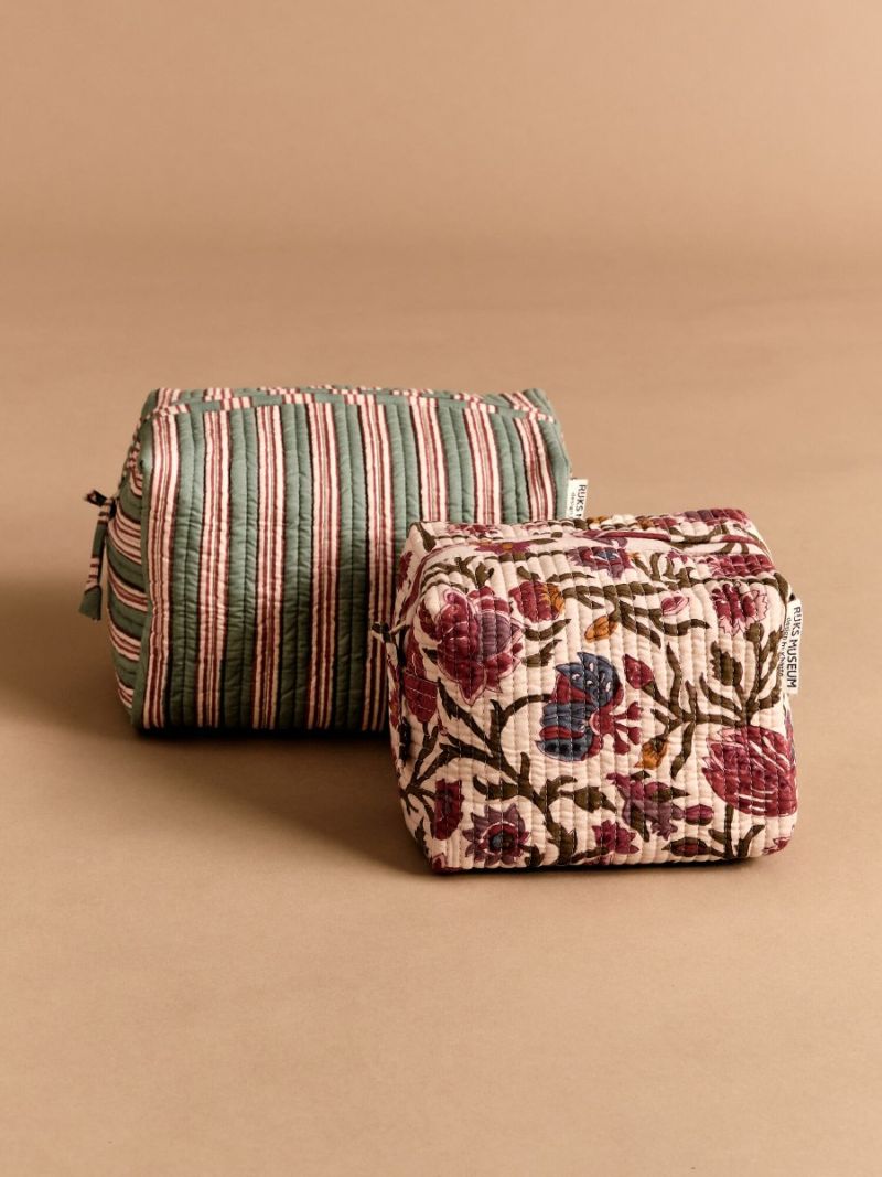 Toilettas - Blockprint Collectie - Rijksmuseum Tulip & Stripe Chintz