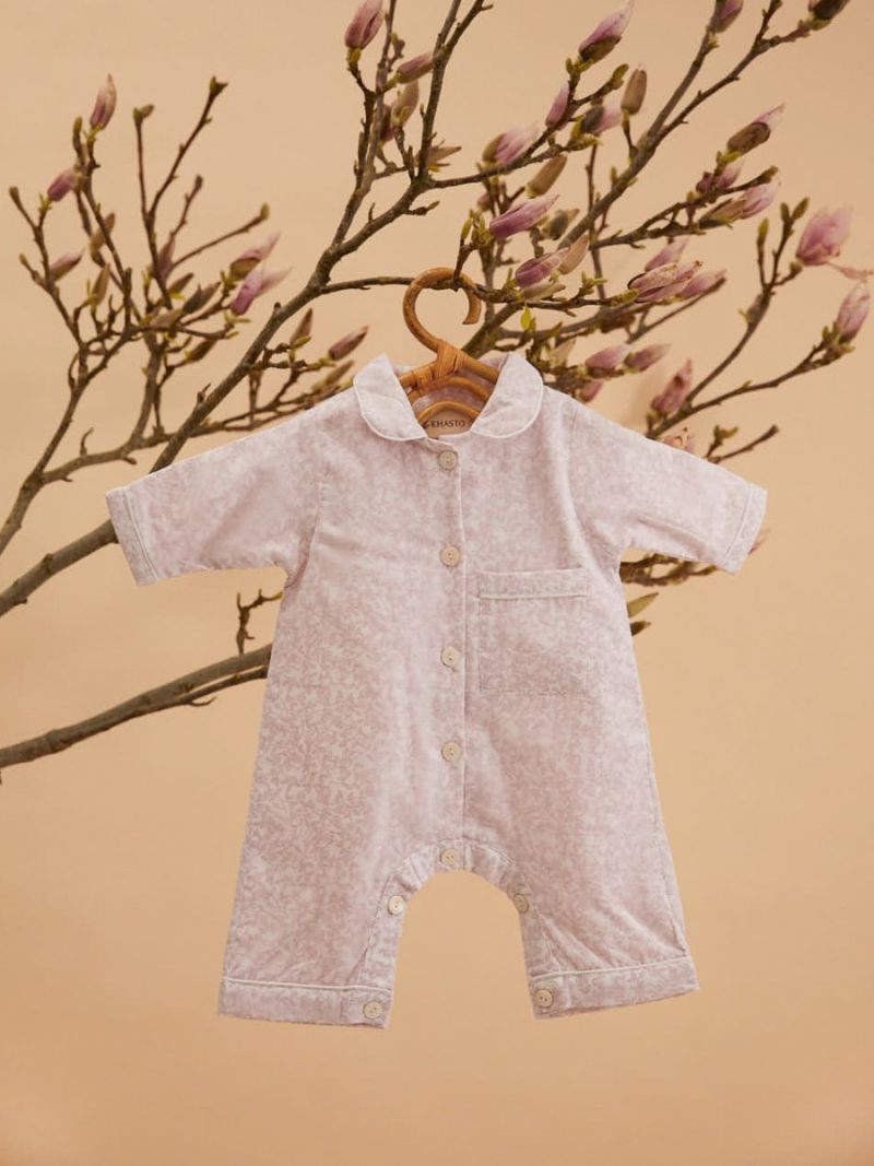 Baby Onesie - Red Ivy - The Cotton Cashmere Collection
