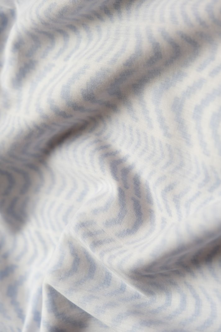 Sheet - Blue Udaipur - The Cotton Cashmere Collection