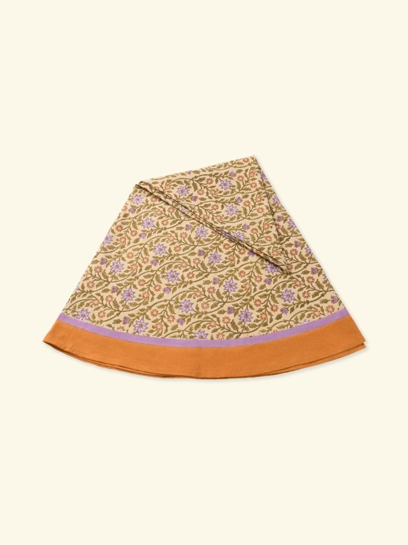 Tablecloth Round - Block Print Collection