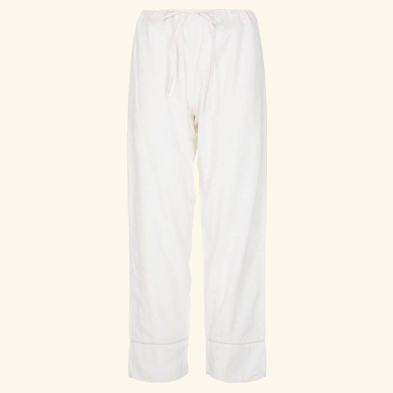 Loungehose - Weiss - Die Cotton-Cashmere-Kollektion