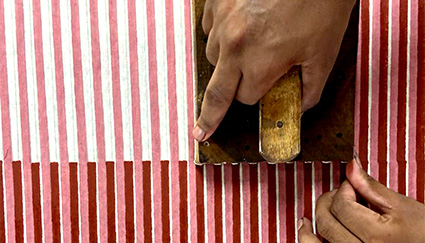 Het blockprint proces